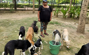 Giving Food